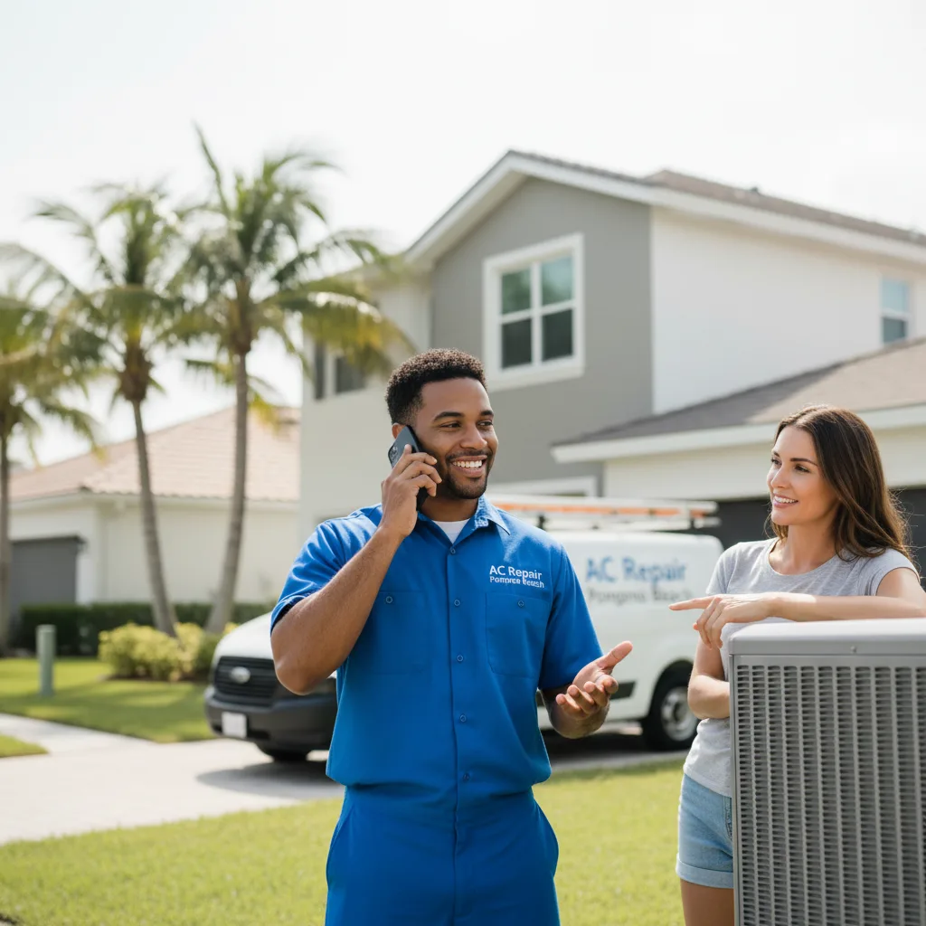AC Repair Pompano Beach customer support in Aspers